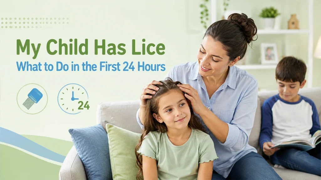 My Child Has Lice What to Do in the First 24 Hours