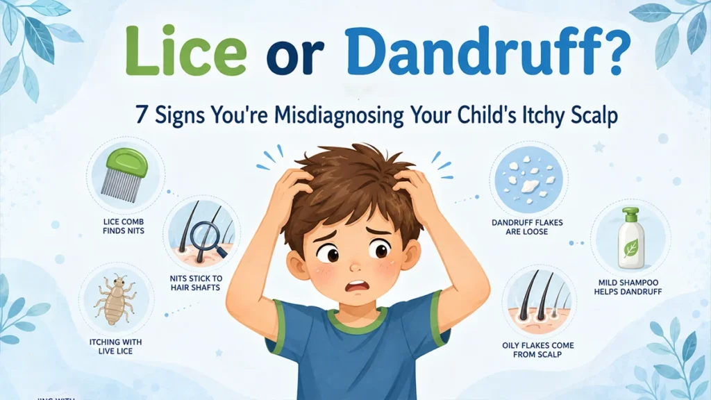Lice or Dandruff? 7 Signs You're Misdiagnosing Your Child's Itchy Scalp