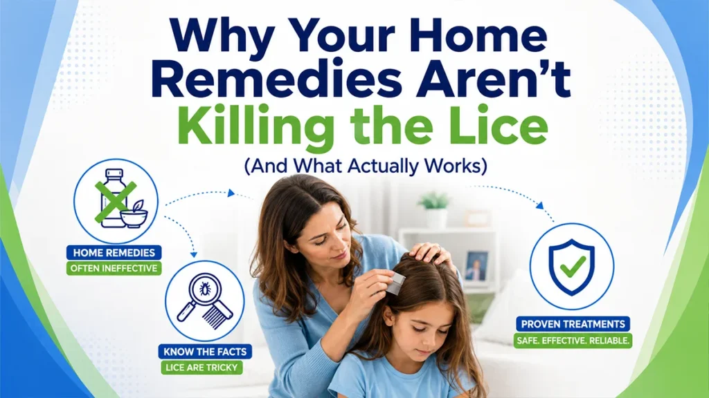 Why Your Home Remedies Aren't Killing the Lice